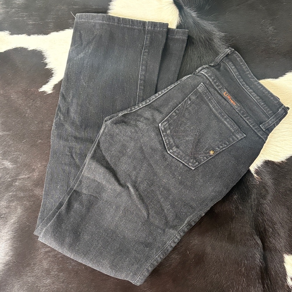 Women's Q-Baby Wranglers black bootcut
